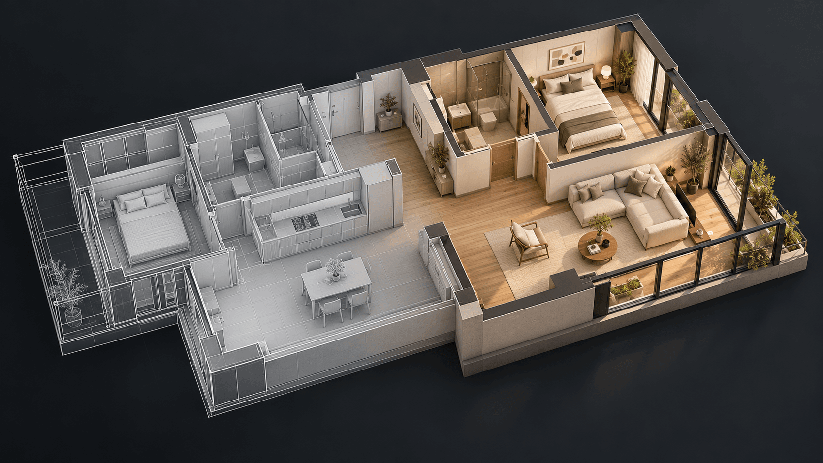 From photos to a walkthrough with Blender, Unreal Engine, and AI.
